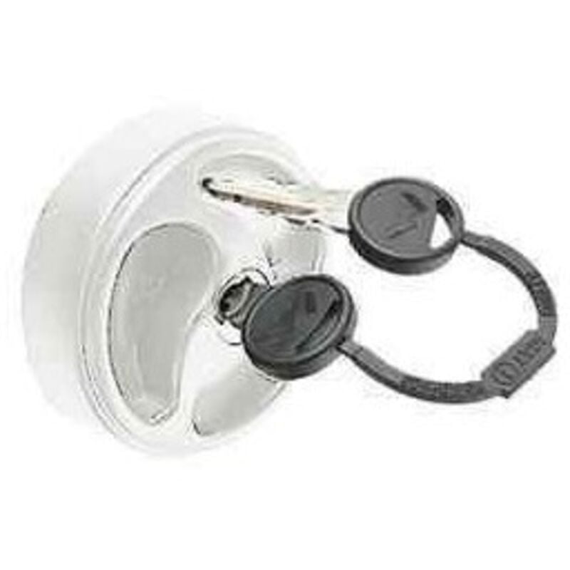 Bouchon de rechange blanc avec clés Coupelle courte camping-car