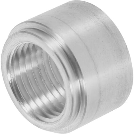 Bouchon soudable en aluminium avec filetage mtrique et NPT 12