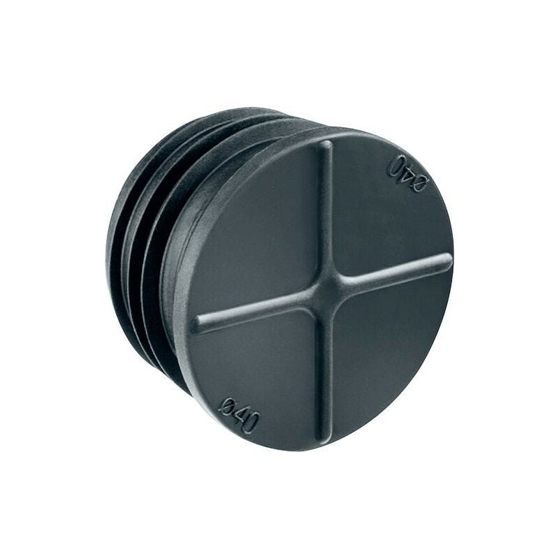 Bouchon étanche 40 mm pour gaine, paquet 20 pces
