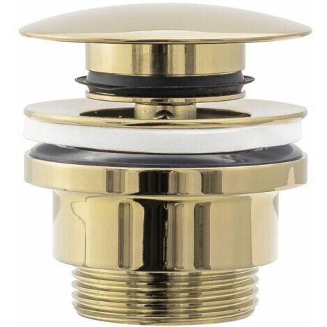 Bouchon universel pour robinet de lavabo REA or