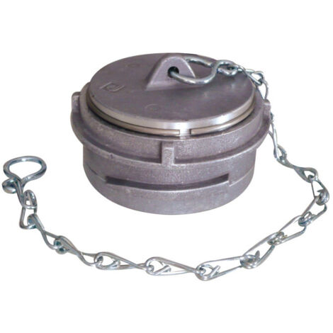 Bouchon verrouillable DN65 R. Pons modèle 1090.526 Aluminium chaîne et joint