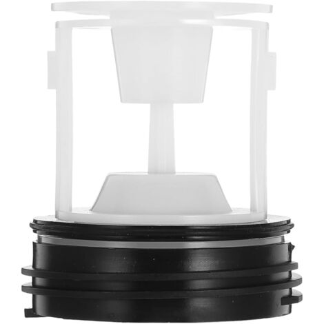 Bouchon Vidange Machine a Laver, Filtre à Peluches pour Pompe de Vidange Lave-Linge Frontal, Couvercle d'Étanchéité en Plastique avec Filetage (62 x 57 mm), Pièce de Rechange