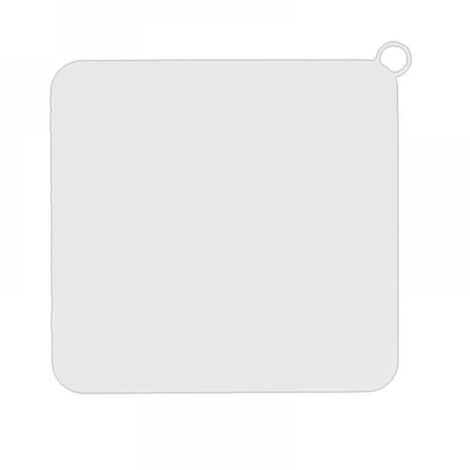 Bouchon Vidange Silicone Anti Odeur, 2 Pièces (20x20 cm), Étanchéité Efficace pour Cuisine, Salle de Bain, Réutilisable