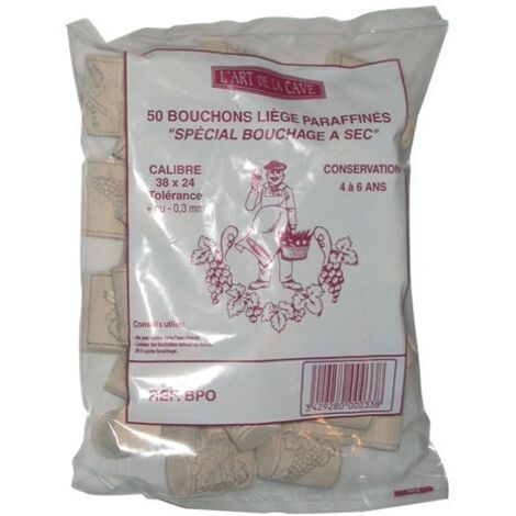 BOUCHONNERIE JOCONDI - Bouchon cylin.38x24colm/par.sac50