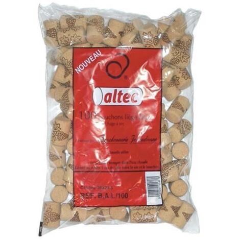 BOUCHONNERIE JOCONDI - Bouchon cylin.liège 38x23.5 sac 100