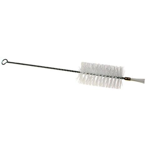BOUCHONNERIE JOCONDIENNE L016 GOUPILLON NYLON AVEC EMBOUT FIXE MÉTAL, ROUGE ET BEIGE, 7 X 48 X 7 CM