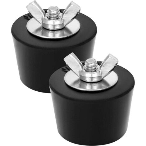Bouchons antigel pour piscine, bouchons antigel en caoutchouc pour tuyaux de piscine et de spa, accessoires d'entretien hivernal, 32 mm, 2 pièces