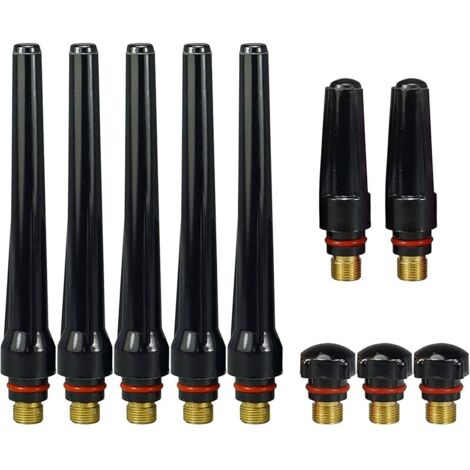 Bouchons Arrière TIG 57Y02 57Y03 57Y04 Compatible QQ300 PTA DB SR WP 17 18 26 Accessoires Torche de Soudage TIG Lot de 10Pièce