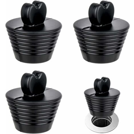 Bouchons Baignoire 3 Pièces Bouchon d'Évier en Silicone Universels en Silicone Bouchon de Vidange de Salle De Bain pour Évier de Cuisine Égout de Sol Bouchon de Vidange de Salle de Bain