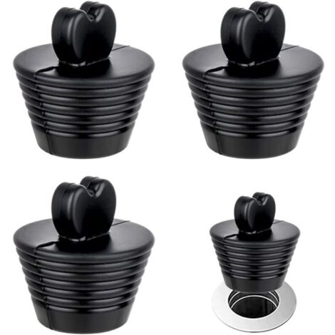 Bouchons Baignoire 3 Pièces Bouchon d'Évier en Silicone Universels en Silicone Bouchon de Vidange de Salle De Bain pour Évier de Cuisine Égout de Sol Bouchon de Vidange de Salle de Bain