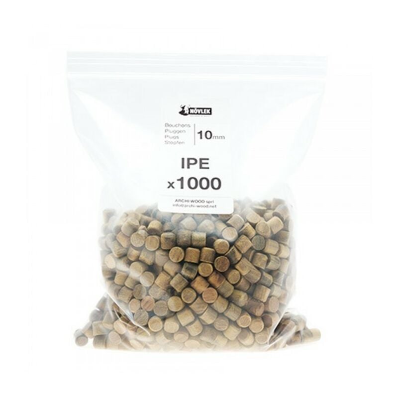 Bouchons Bois - NOVLEK Conditionnement: Boite de 100 - Bois: Châtaigner