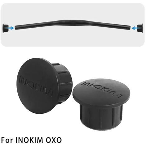 Bouchons de barre transversale pour trottinette électrique INOKIM OXO, bouchons noirs pour trous d'évacuation de la poussière
