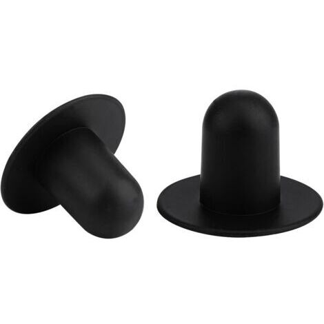 Bouchons de piscine, compatibles avec les bouchons de filtre Intex et de pompe, bouchons de vidange de piscine, bouchons pour piscines hors sol (paquet de 2, noir)