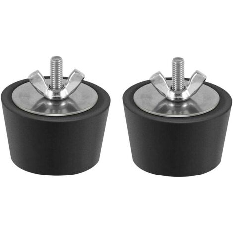 Bouchons de piscine Ulisem 2 pièces, diamètre 32-38 mm, bouchons d'hiver en caoutchouc avec vis en acier inoxydable, antigel pour le processus d'hivernage de la piscine du gel aux tuyaux de drainage d