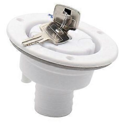 Bouchons de réservoir d'eau pour caravane avec goulotte de remplissage verrouillable, trappe de remplissage d'eau douce pour camping-car, bouchons de réservoir pour remorque