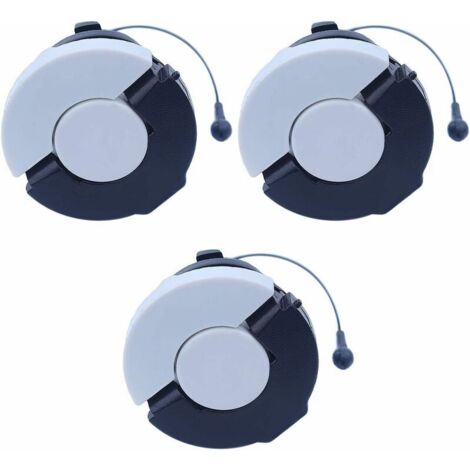 Bouchons de Réservoir d'Essence Remplacement Tronçonneuse - pour Stihl MS200 MS210 MS230 MS250 MS270 MS280 MS290 MS310 MS311 MS390 MS391 MS340 MS341 MS361 MS380 MS381 MS441 MS460 MS880, 3pcs
