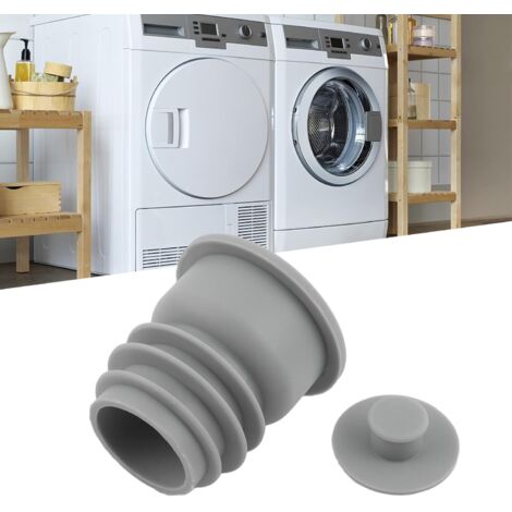 Bouchons de vidange de canalisation, couvercle anti-odeur en silicone pour machine à laver, joint d'étanchéité anti-odeur, convient pour salle de bain, cuisine (L), 355HH617SCJAA8J653S8