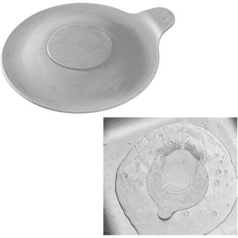 Bouchons de vidange en silicone gris pour baignoires de cuisine et de salle de bain