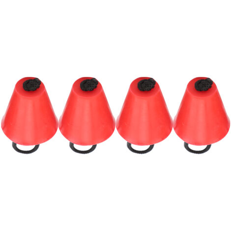Bouchons de vidange en silicone pour bateaux gonflables et kayaks, lot de 4 pièces universel