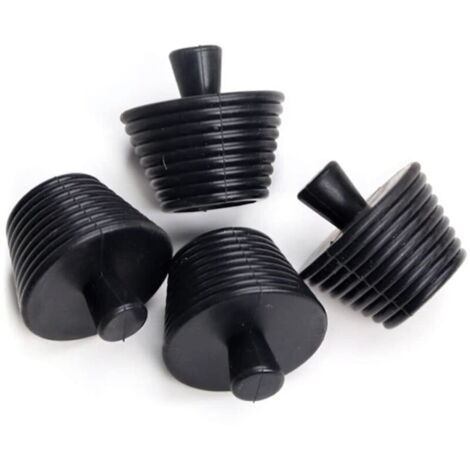 Bouchons de Vidange Universels 4 Pièces Bouchon Robinet Evier Bouchon de Vidange Baignoire Bouchon de Vidange en Silicone Bouchon D'étanchéité de Tuyau D'évacuation Bouchon Universel