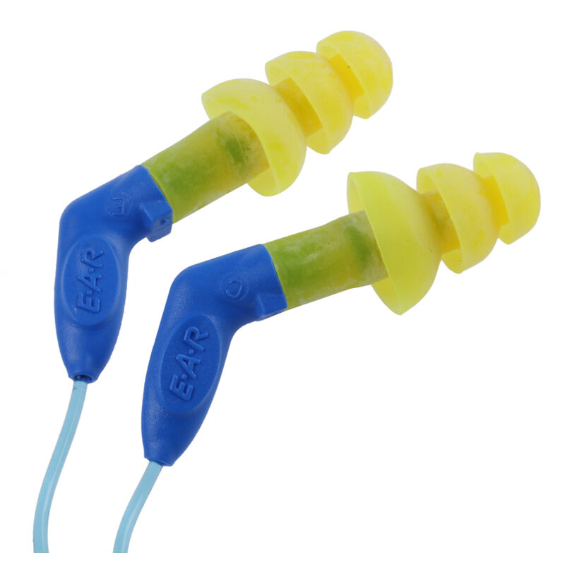 Bouchons d'oreilles cordés réutilisables 3M e.a.r Ultrafit x 33dB Jaune x 50 paires ( Prix pour Boîte de 50 )