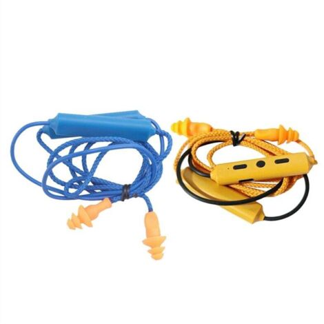 Bouchons D'Oreille Bluetooth Réduction de Bruit pour Travail Chantiers Construction