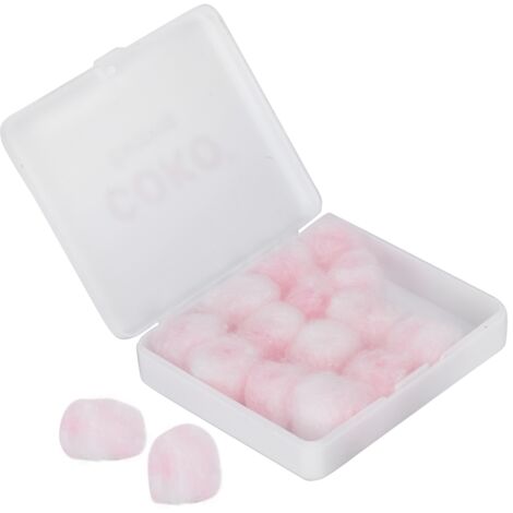 Bouchons d'Oreille en Cire de Coton Anti-Bruit pour Adultes et Enfants