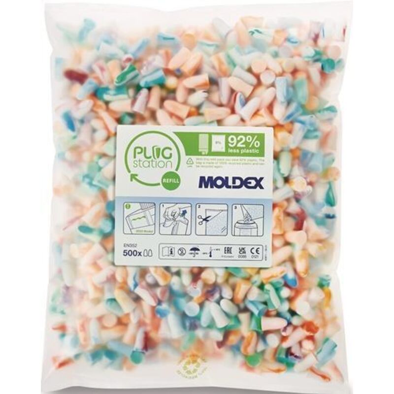 Moldex - Bouchons d'oreille Spark Plugs® 786001 en 352-2 snr 35 dB 500 PA/recharge