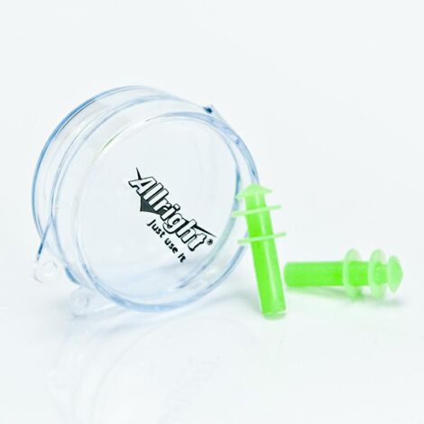 BOUCHONS D'OREILLES ALLRIGHT EP-2, VERT