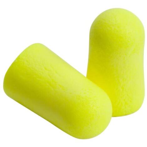Bouchons d’oreilles jetables EARSOFT YELLOW NEONS - boite de 250 - 3M FRANCE