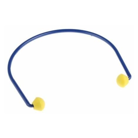 TR-01-100, Bouchons d'oreilles détectables cordés réutilisables 3M E.A.R  29dB Bleu x paires