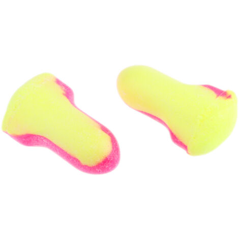 Bouchons d'oreilles Sans cordon jetables Honeywell Safety 35dB Rose, jaune x 500 paires ( Prix pour Boîte de 500 )