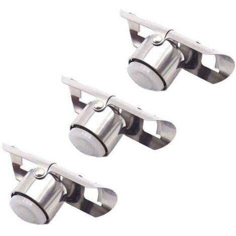bouchons en acier inoxydable pour vin mousseux, champagne, bouteilles pétillantes 4,69 (98)