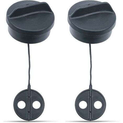 Bouchons étanches pour réservoir essence – Lot de 2 pièces compatibles avec débroussailleuses STIHL FS38 à FS300 et FC72-FC85