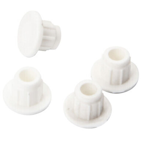 Bouchons pour paumelles universelles finition blanc en sachet de 24 - VP BOURG