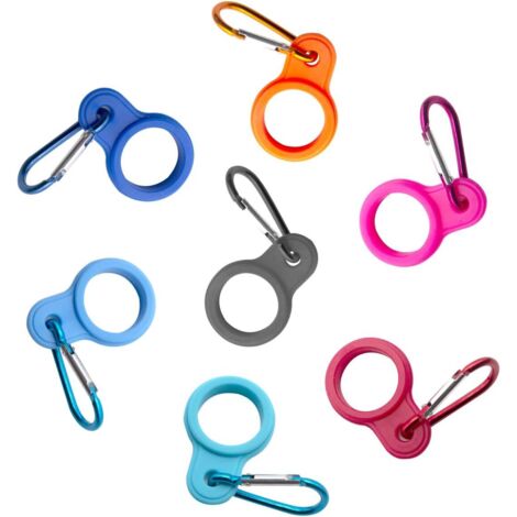 Boucle de bouteille d'eau, mousqueton de sac à dos portable 7 pièces,