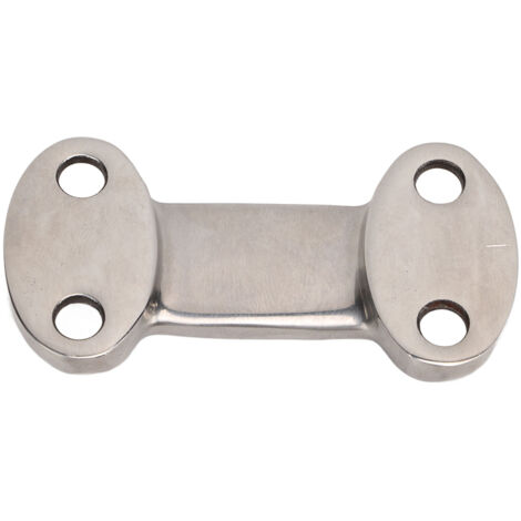 Boucle de Ceinture Marine 25mm en Acier Inoxydable, Plaque de Montage pour Pont de Bateau, Œillet de Fixation pour Kayak et Embarcations