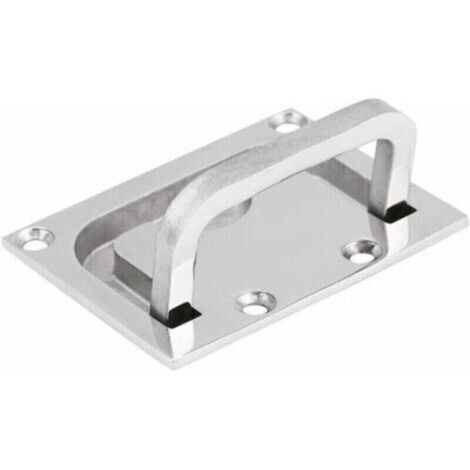 Boucle de plancher en acier inoxydable 316, boucle de pont marine, poignée de trappe, poignée de RV (7657mm)