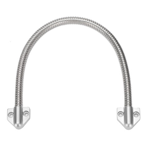 Boucle de porte en acier inoxydable, montage exposé, câble de contrôle d'accès, protecteur de ligne, défenseur