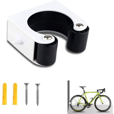 Boucle de stationnement pour vélo, support mural pour vélo de montagne, vélo de route, support de rangement vertical avec clip de présentoir pour vélo（grande）