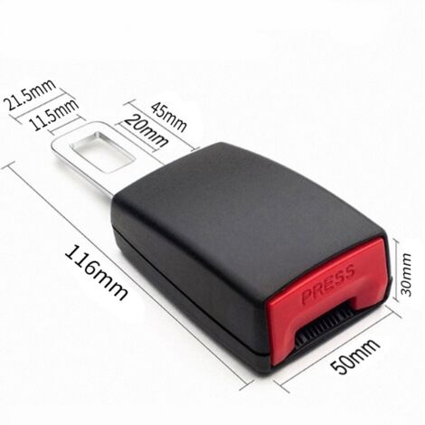 Boucle d'extension de ceinture de sécurité, rallonge universelle ajustable pour voiture, solution confort enfants adultes femmes enceintes