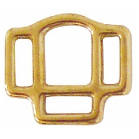 AMAHORSE Boucle papillon en laiton pour petit licou 19 mm