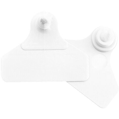 Boucles de marquage Ukalflex large+large nue blanc X20