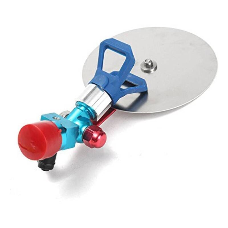 Coocheer - Bouclier anti-éclaboussures pour pulvérisateur sans air, s'adapte à la plupart des pistolets pulvérisateurs de 7/8 pouces.