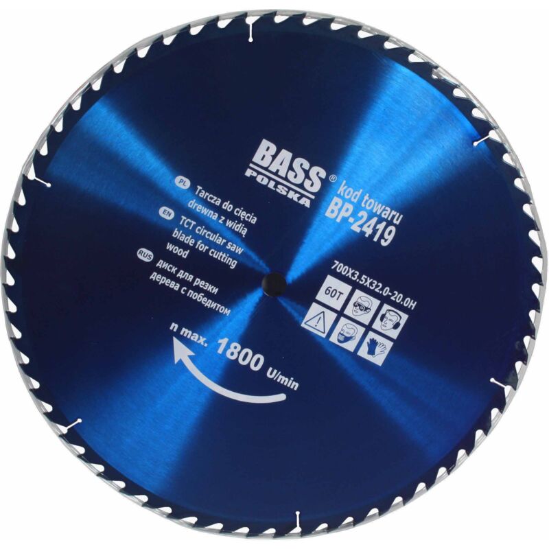 Bouclier Widia 700 mm x 3,5 mm x 60T x 32,0-20,0H