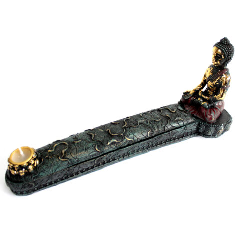 Bouddha Antique - Brûle-Encens & Boîte- Vendu par 1