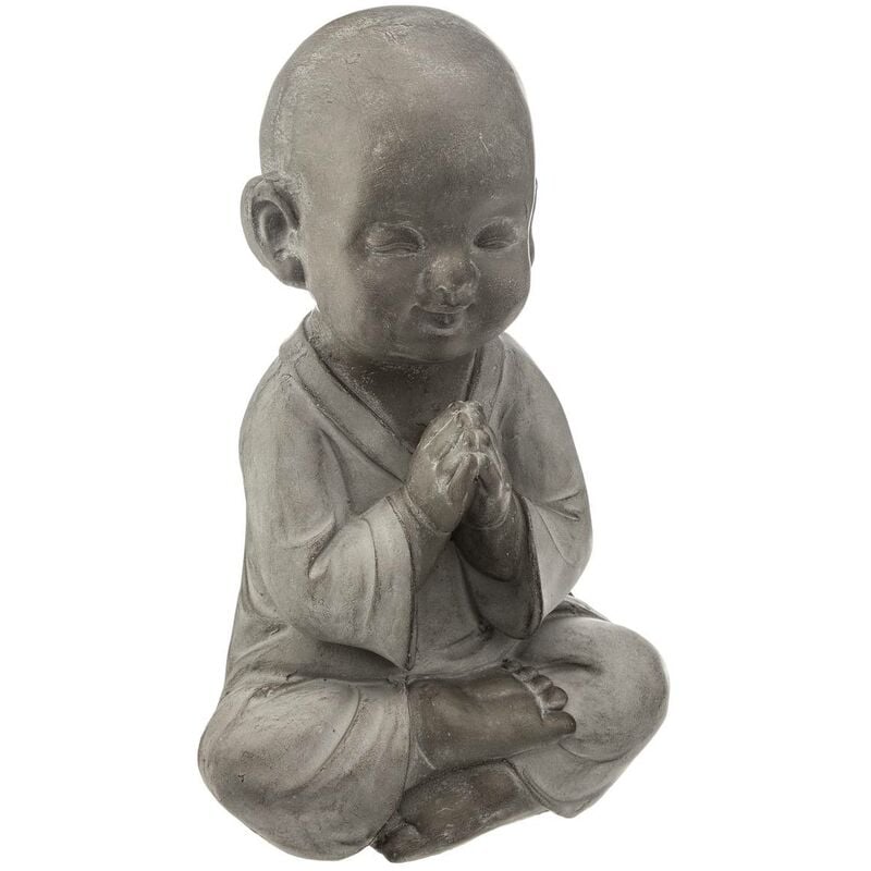 Atmosphera - Statuette Bouddha enfant assis H41cm créateur d'intérieur