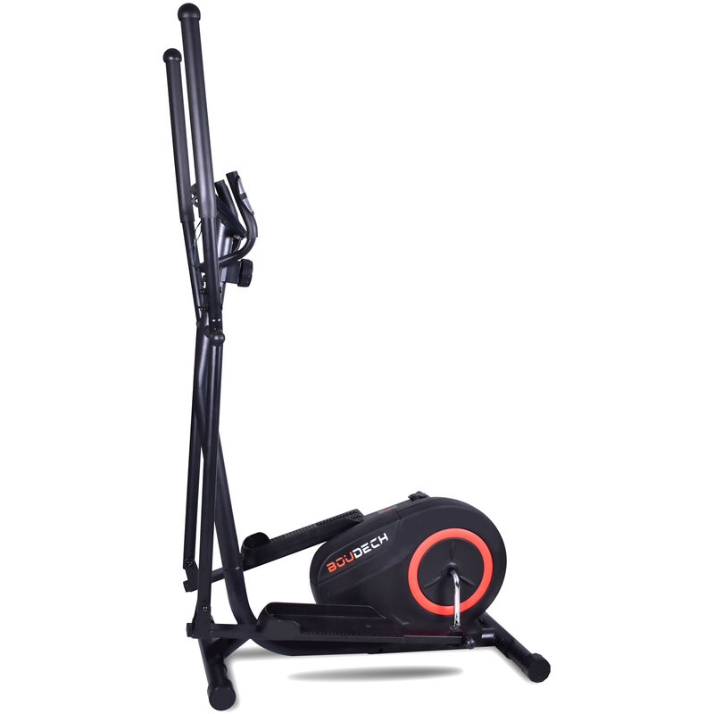 

BOUDECH - BOOST 5000 - Bicicleta elíptica bidireccional de entrenamiento cruzado con un volante de inercia de 5kg ultra silencioso, resistencia