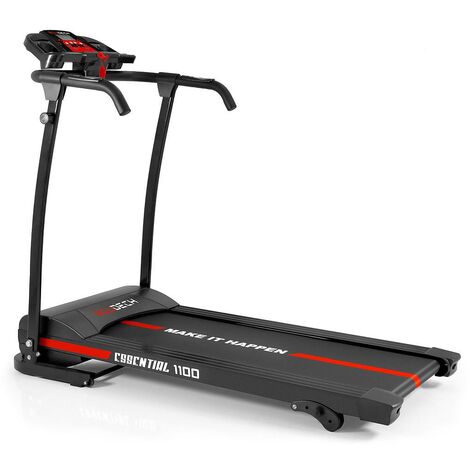 Boudech – Tapis de course électrique 1100W 1,5 hp pliable – Vitesse 0,8-12 km/h – Inclinaison réglable – 12 programmes – Surface 110x40 cm