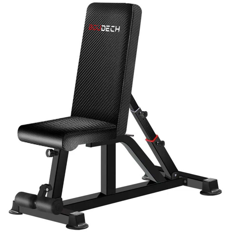

THOR 250 - Banco de fitness para el entrenamiento con pesas y mancuernas con inclinación ajustable, diseño ultra ergonómico y sólido marco